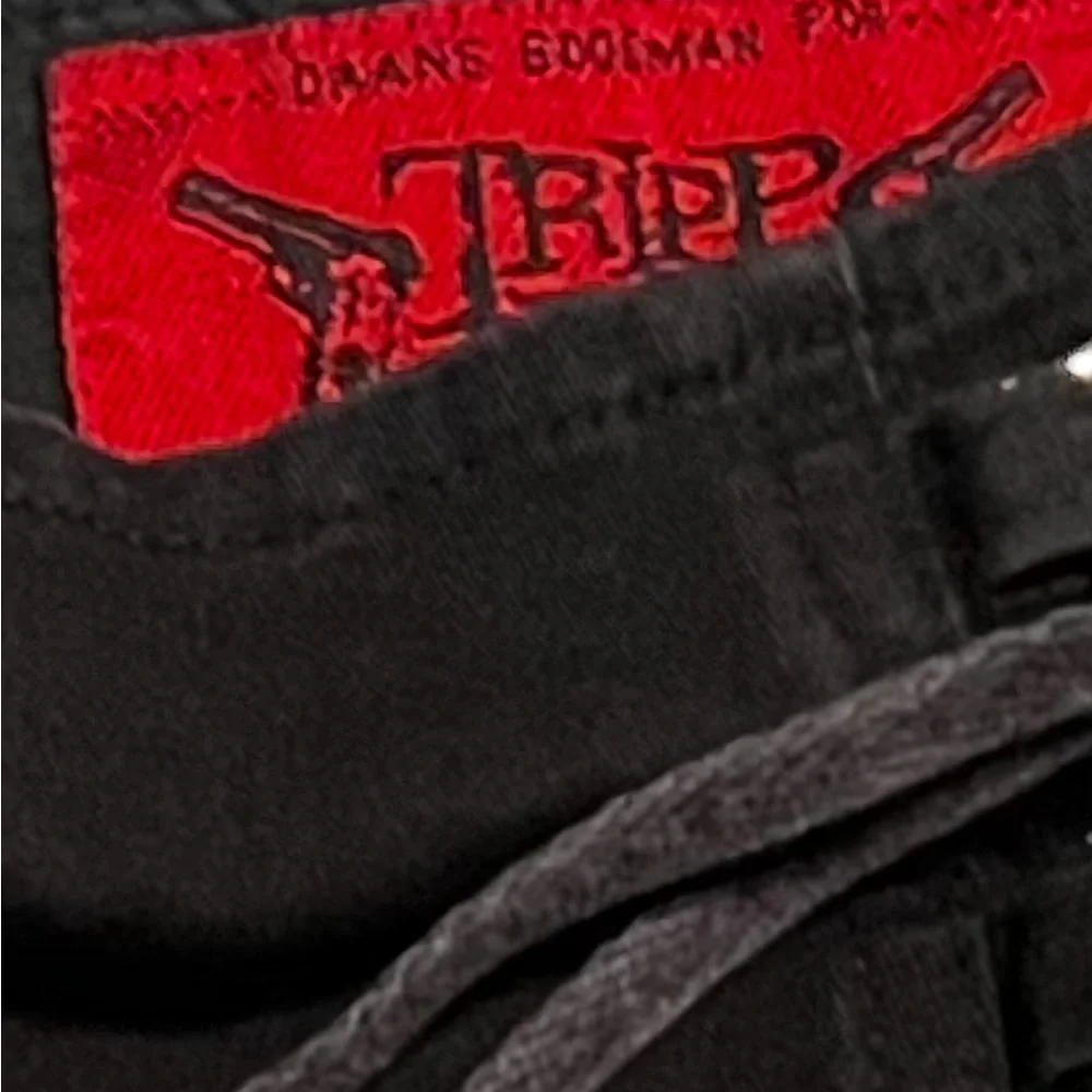 Tripp NYC Black Mini with D ring corset, detachable rings for corset. Goth RARE - Picture 6 of 8